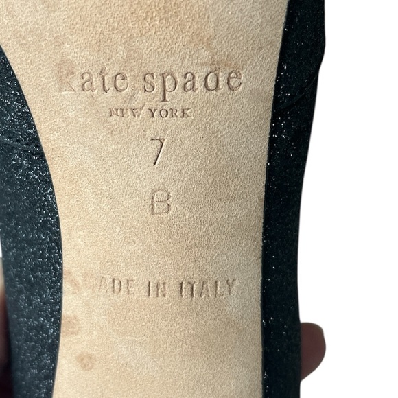 Kate Spade New York Open Toe Heels with Bow Detail Size 7 - Picture 10 of 12